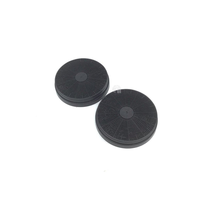 Conjunto de 2 filtros de carvão circular CF110 para exaustor Candy