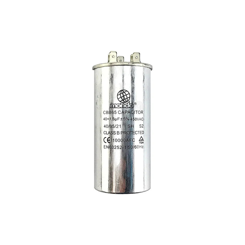 UNIVERSAL - Condensador Duplo 40+1,5 µF 450V Ar Condicionado - AST-00230534