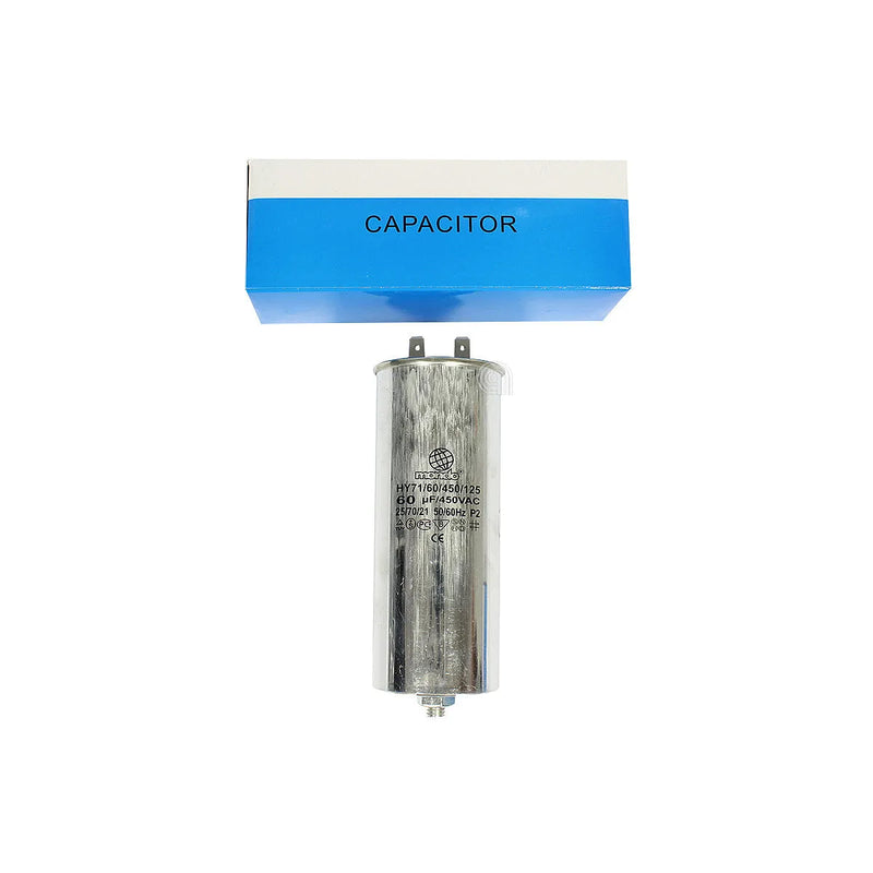 UNIVERSAL MONDO - Condensador CBB60 60µF 450V Máquina de Lavar Roupa - 00230313