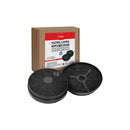 CONJUNTO 2 FILTROS CIRCULARES DE CARBONO PARA EXAUSTOR MONDO MARCA CANDY BRANDT