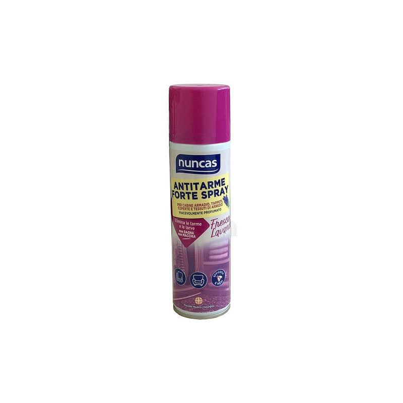 Nuncas Antitarme Forte Spray Lavanda 250ml Inseticida Têxtil