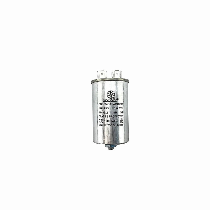 UNIVERSAL - Condensador Metálico 16µF Máquina de Lavar - AST-00230514