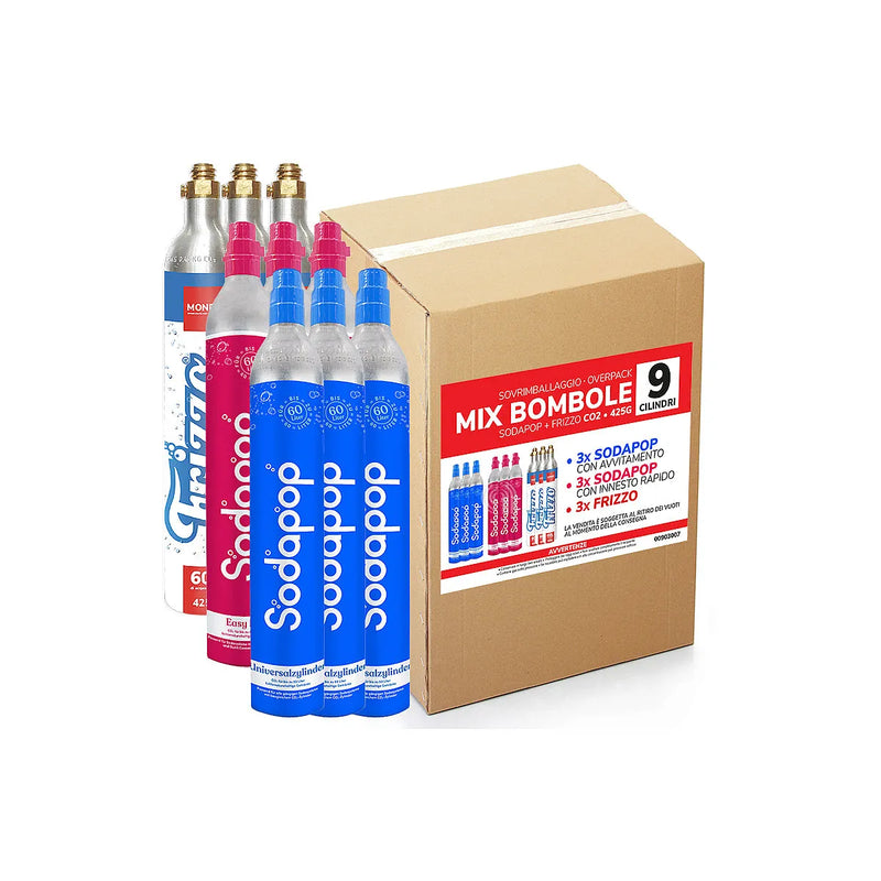 FRIZZO, UNIVERSAL, SODAPOP - Cilindros de CO2 para Dispensador de Água - AST-00903007