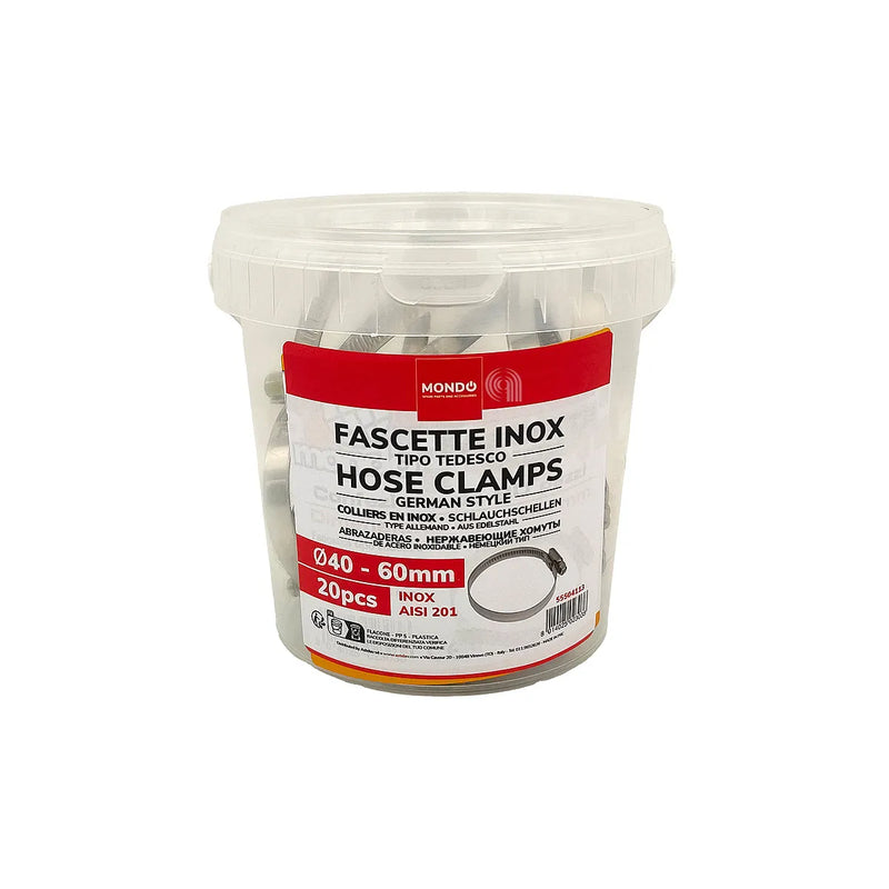 MONDO - Abraçadeira de Aço Inoxidável Acessórios - AST-55504113