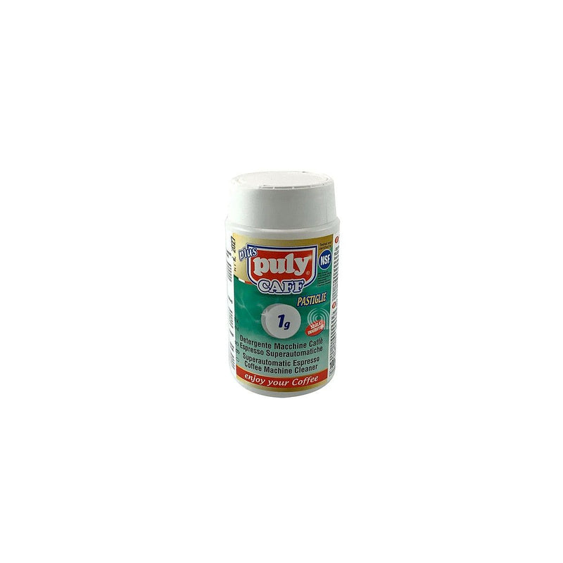 detergente 100 pastilhas Puly Caff Plus para máquinas de café espresso