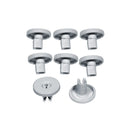 ZANUSSI ELECTROLUX AEG - Rodas para cesto de máquina de lavar loiça - 50269971003