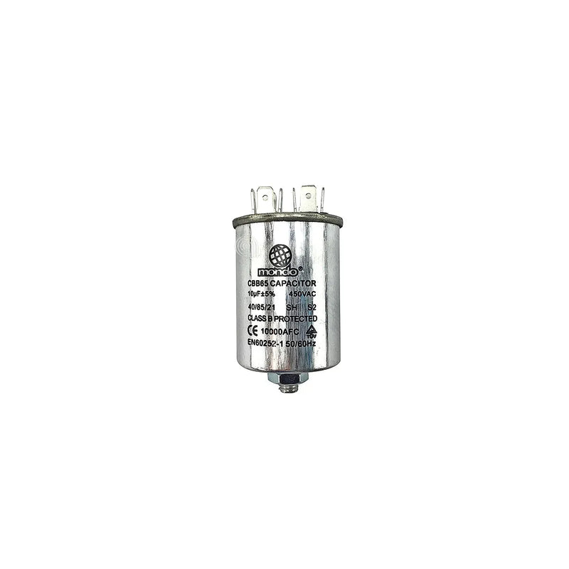 UNIVERSAL - Condensador Metálico CBB65 10µF Máquina de Lavar - AST-00230509