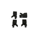 Kit 4 almofadas de proteção para grelha de placa de fogão Whirlpool