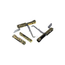 Kit bisagras puerta horno Smeg original con rodillos 931330361