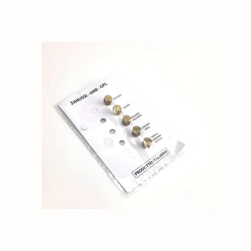 conjunto de injetores de gás GPL 6mb ricambi cozinha hg09 para fogão