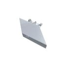 Manilha de porta original para máquina de lavar Electrolux branca 1240945004