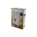 Conjunto de 4 sacos tipo G originais para aspirador Bosch Siemens