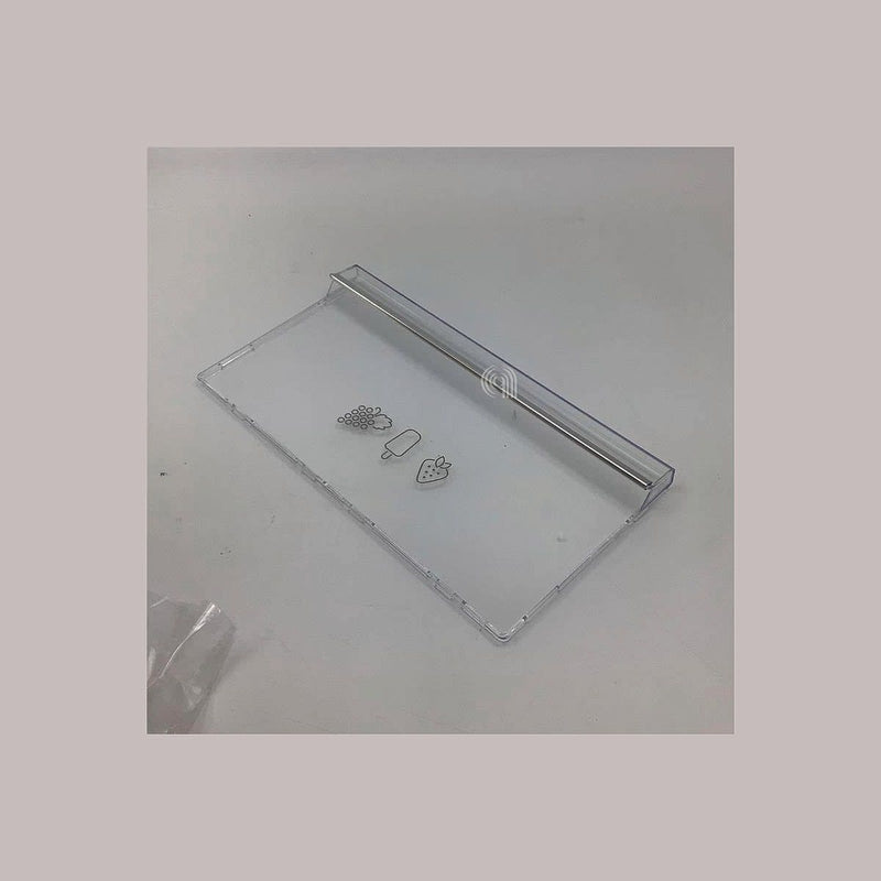 Porta da gaveta do frigorífico Smeg peça de substituição 76613B161