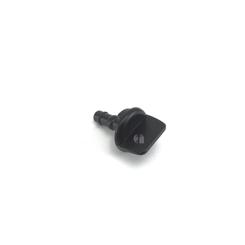Tampa de drenagem Samsung DC61-10673C para máquina de lavar preta