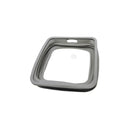 Junta da escotilha original para máquina de lavar Whirlpool código 481246668596