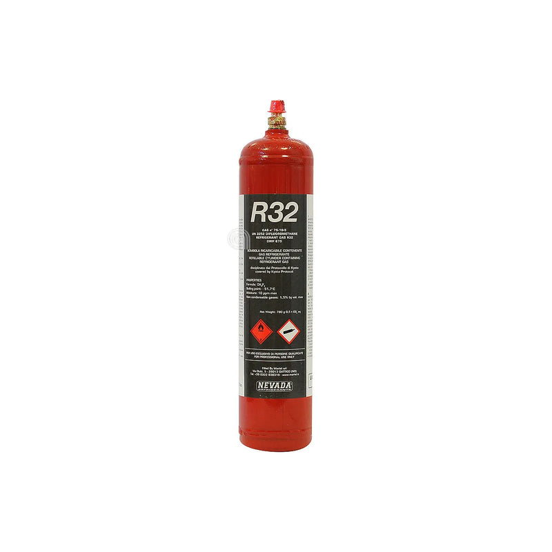 UNIVERSALE - Cilindro de Gás Refrigerante para Congelador, Frigorífico, Ar Condicionado - R32