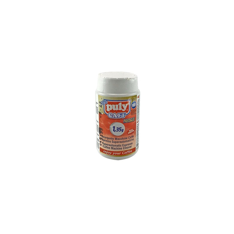 Detergente 100 pastilhas Puly Caff Plus limpeza de espresso