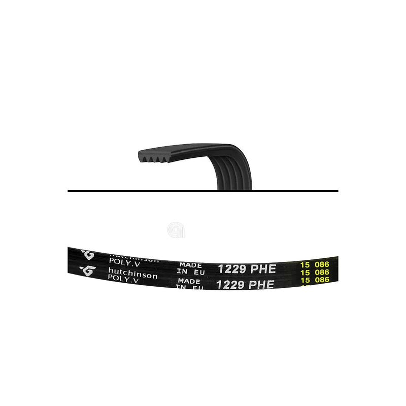 WHIRLPOOL, BAUKNECHT, POLAR, IGNIS - Correia para máquina de lavar 1229 H6 - 480111101149