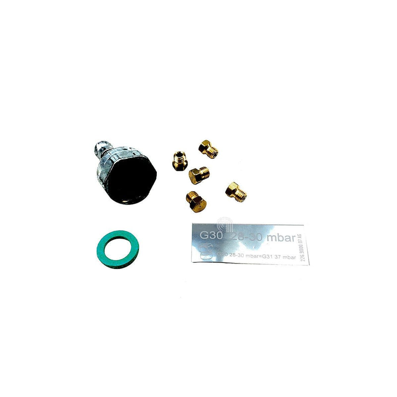 conjunto de injetores de gás GPL original para vitrocerâmica beko 4431930003