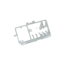 Suporte original da tecla para máquina de lavar loiça Smeg códigos 769350073 e 769350131