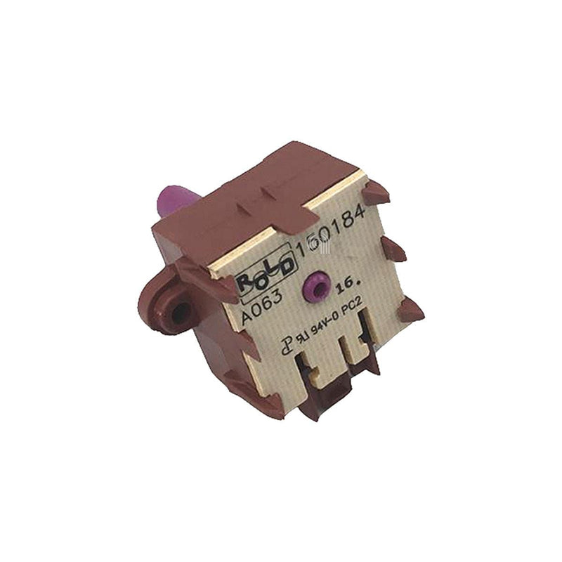 Selector de 12 posições snap-in para máquina de lavar Candy código 41036615