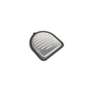 suporte para chávenas em aço AISI430 com moldura preta para DeLonghi