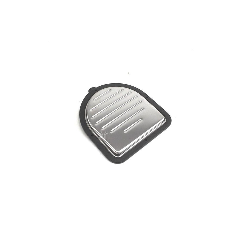 suporte para chávenas em aço AISI430 com moldura preta para DeLonghi