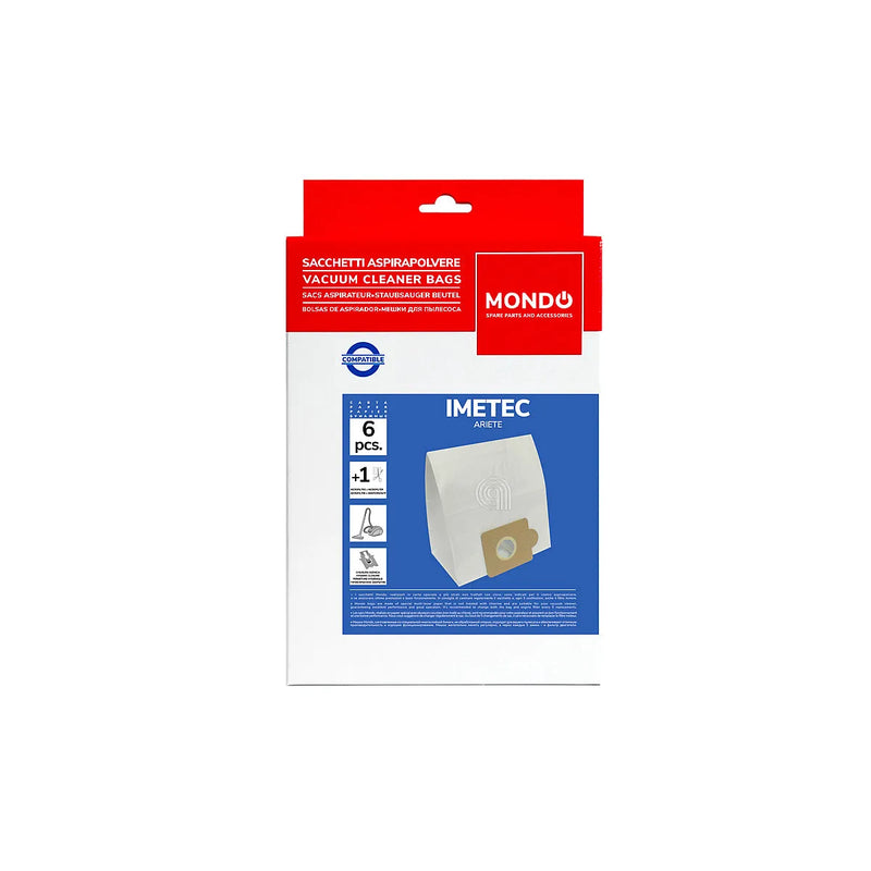 ARIETE IMETEC - Sacos para aspirador - AST-IMT201