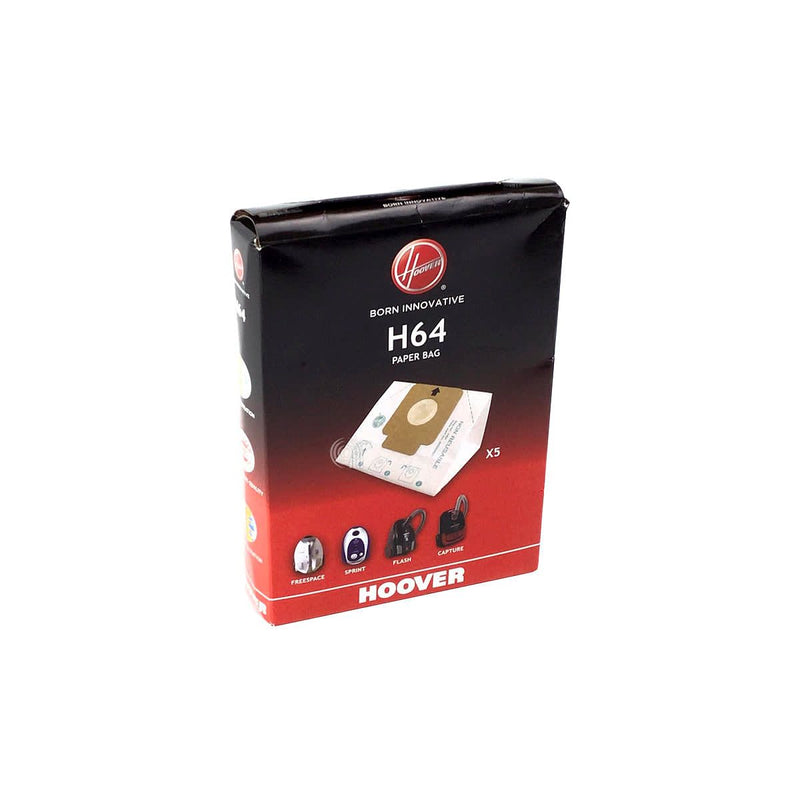 Saco de papel filtro H64 para aspiradores Hoover e Candy