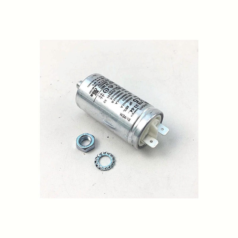Condensador metálico 2,5uF para máquina de lavar loiça Gorenje original