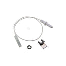 Candeleta con cable 460 mm para piano de cocción Franke