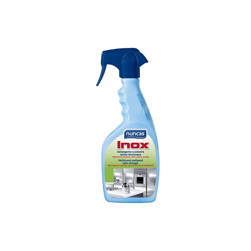 Nuncas inox detergente polidor 500ml para aço e alumínio