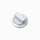 Manípulo de controlo branco para forno Beko 250315075 Indesit C00915972