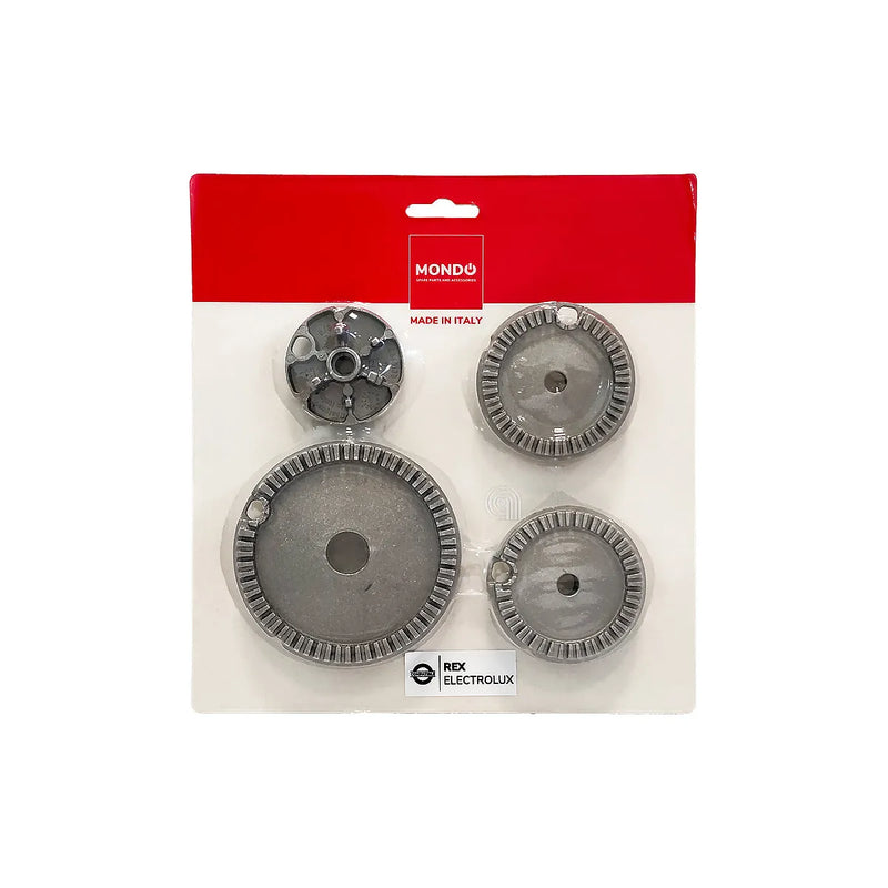 ELECTROLUX REX ZANUSSI ZOPPAS - Conjunto de Queimadores para Placa - AST-55605044