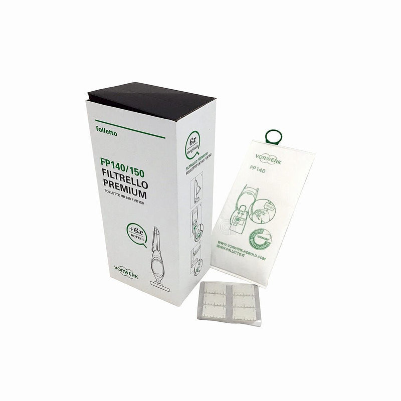 conjunto de 6 bolsas premium e 6 ambientadores Dovina Vorwerk VK140 VK150