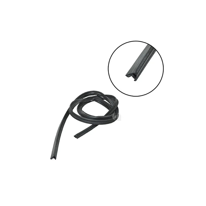 Junta de porta original Electrolux para cozinha preta 3565121013
