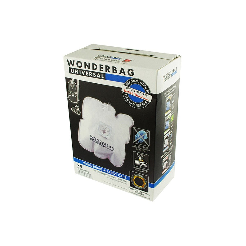 Conjunto de 4 sacos para aspirador original Rowenta WB484720