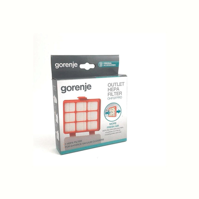 Filtro original aspirador Gorenje código 680182 OHFGPRO