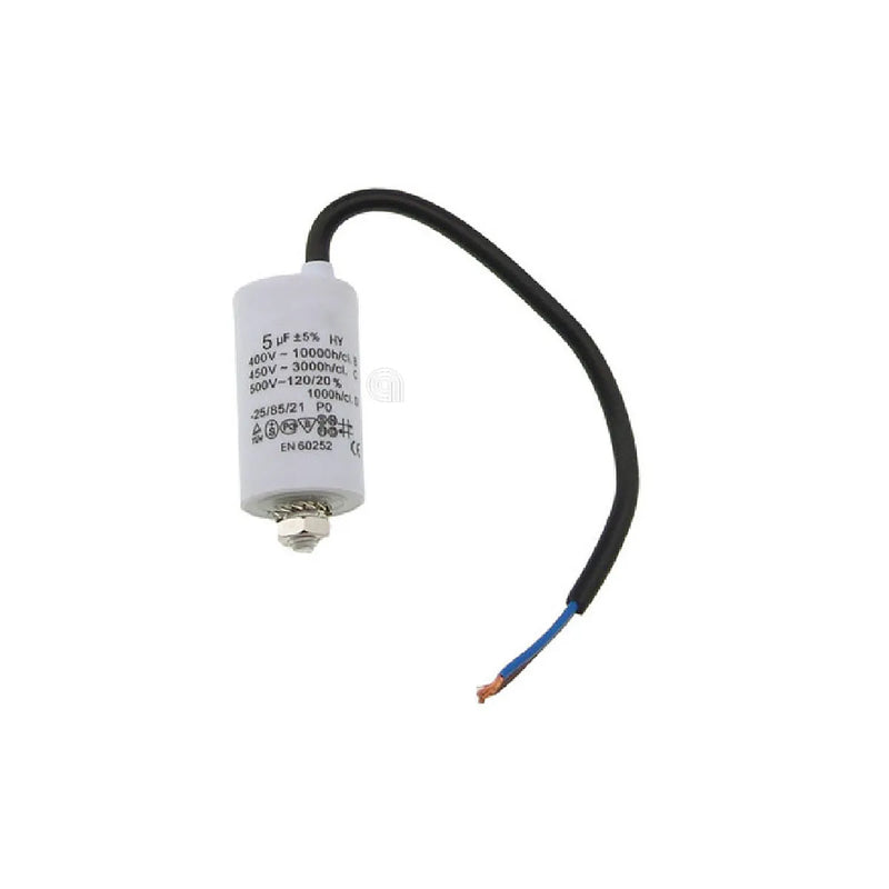 MONDO - Condensador de arranque 2µF com cabo para máquina de lavar - C00326760