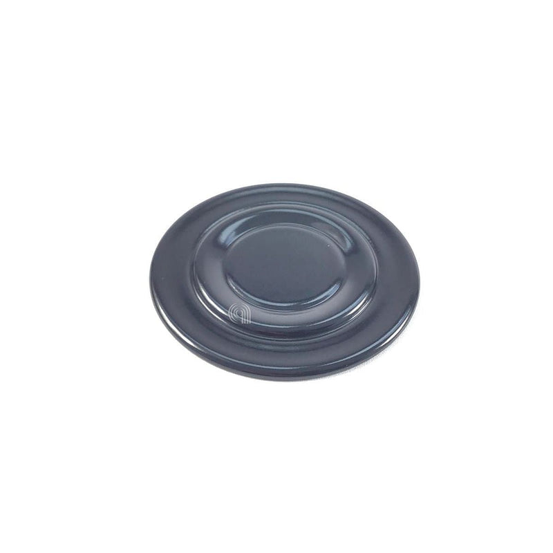 Tampa do queimador direito preta vitrificada Whirlpool 481010714675
