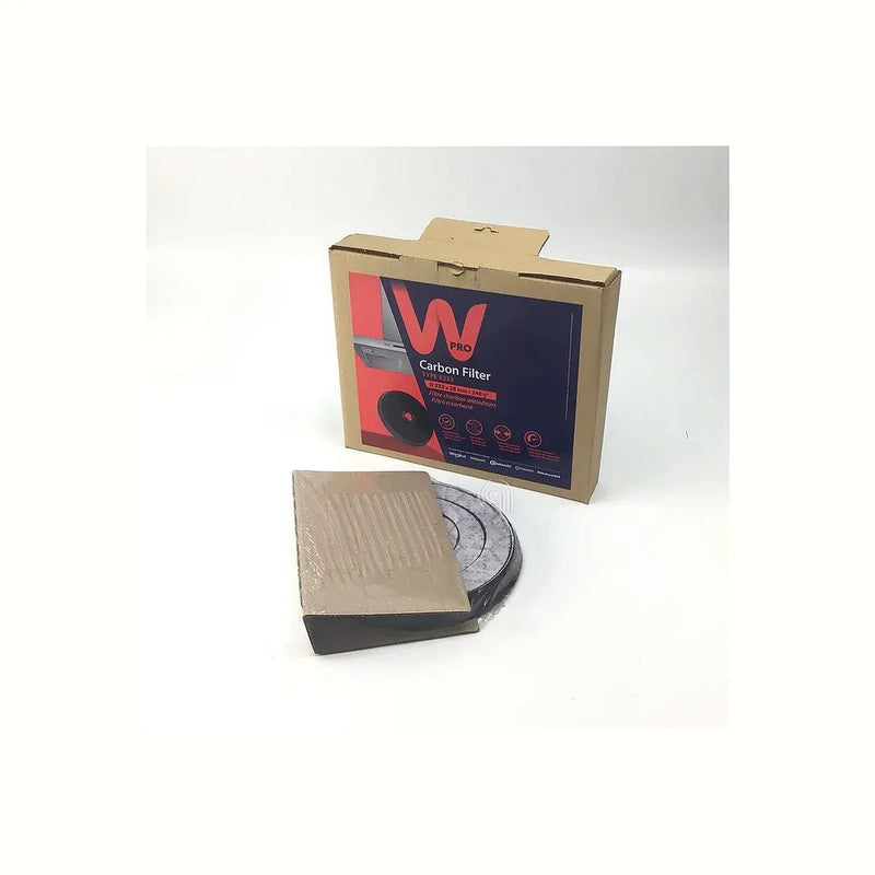 Filtro de carvão ativado circular 383475 para exaustor Whirlpool