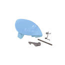 Conjunto manilha porta original máquina de lavar Whirlpool Indesit C00076446