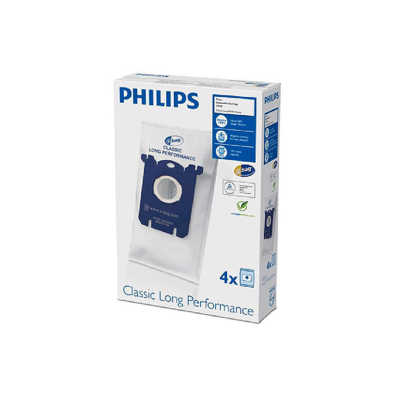 Conjunto de 4 sacos originais para aspirador Philips FC8021-03