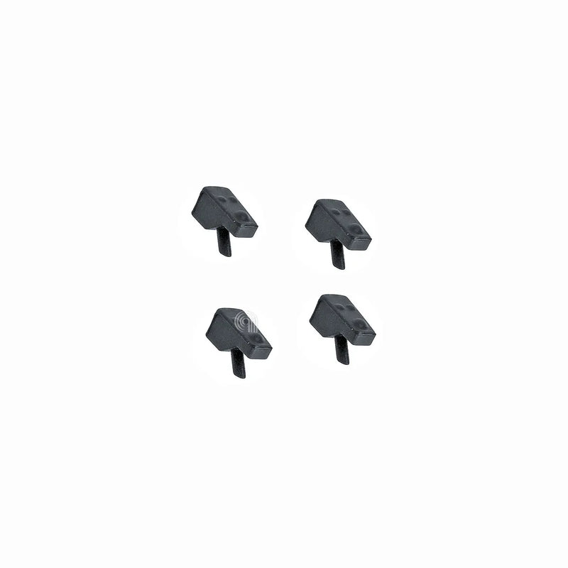 INDESIT, WHIRLPOOL - Kit de 4 pés de borracha para grelha de placa de cozinha - C00313506