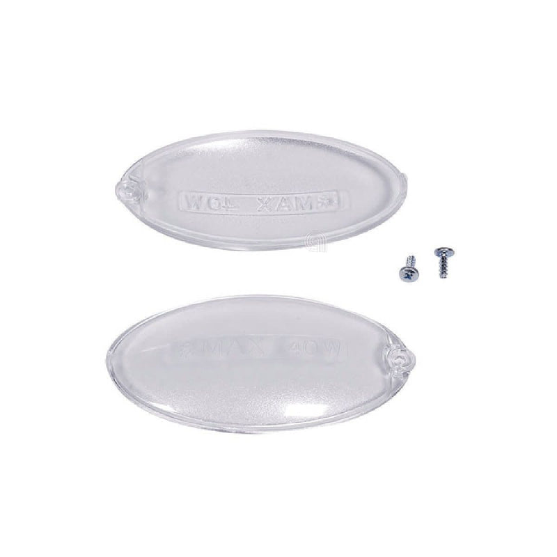 Kit 2 peças difusor de luz para exaustor Smeg 692831966 762831380