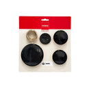 SMEG, AIRLUX - Conjunto Apaga-chamas e Prato para Placa de Cozinha - AST-55605003