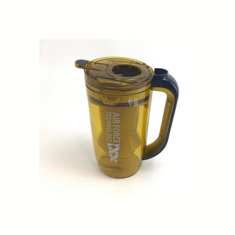 RECIPIENTE DE PÓ AMARELO