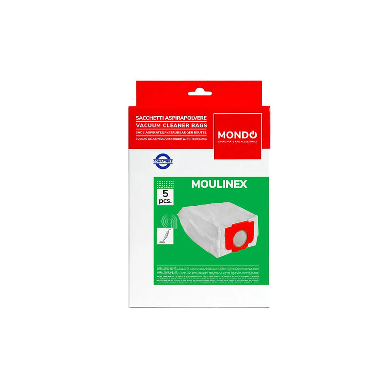 ELECTROLUX, MOULINEX, MONDO - Saco de microfibra para aspirador - EE 5.01