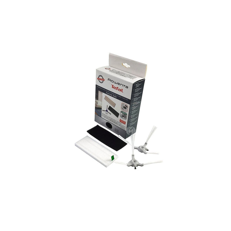 Filtro retangular e escovas laterais s40 para Rowenta ZR690102