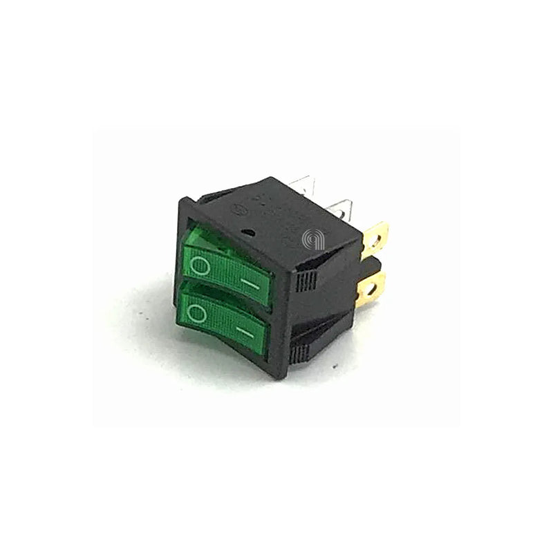 UNIVERSALE - Interruptor bipolar luminoso pequeno para eletrodomésticos - 700429